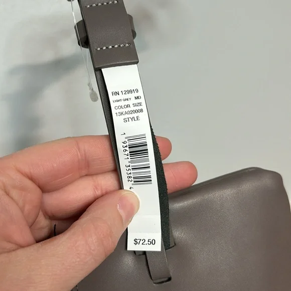 Calvin Klein Belt Bag Light Grey size medium - Picture 5 of 8